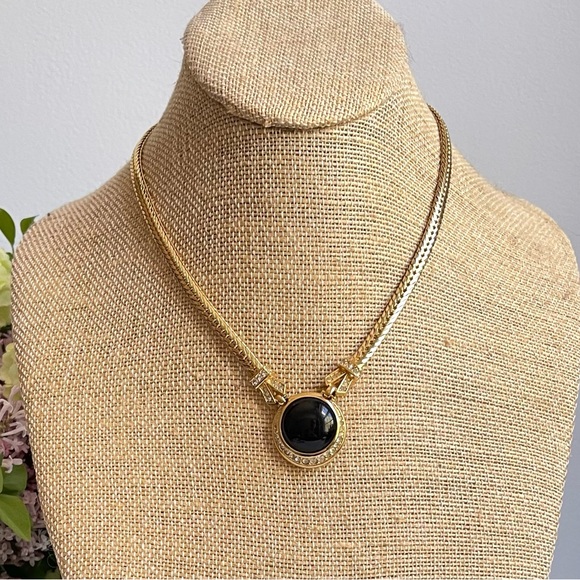 Authentic Christian DIOR |  VTG Luxury Designer Gold Necklace Authentic HP 🎉 - Picture 1 of 9
